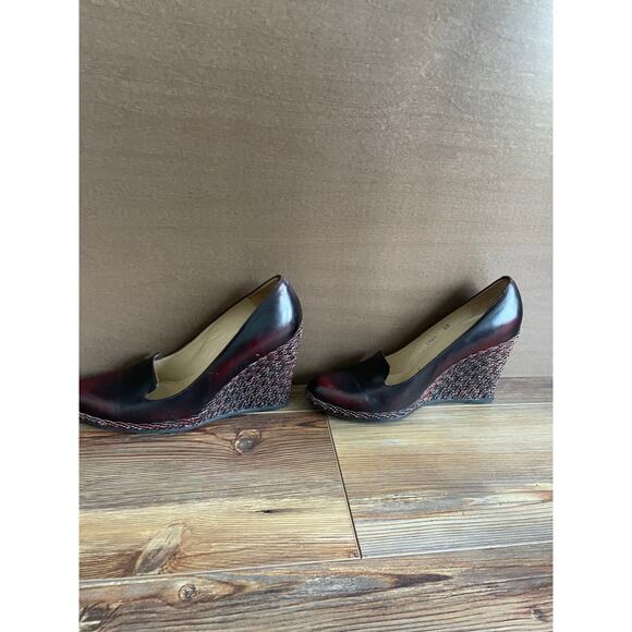 Bruno Magli Italian Brown Wedges - Picture 4 of 7